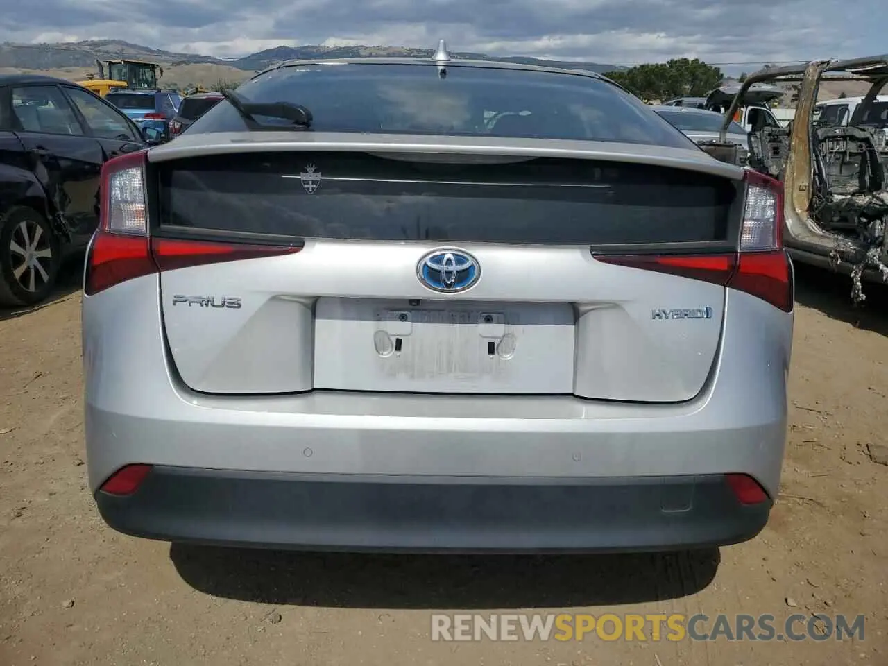 6 Photograph of a damaged car JTDKAMFU3N3186453 TOYOTA PRIUS NIGH 2022