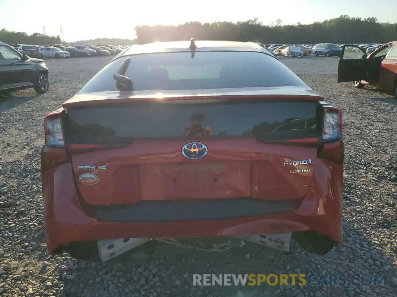 6 Photograph of a damaged car JTDKAMFU3N3189871 TOYOTA PRIUS NIGH 2022