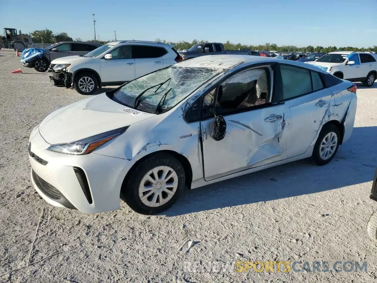 1 Photograph of a damaged car JTDKAMFU4N3157754 TOYOTA PRIUS NIGH 2022