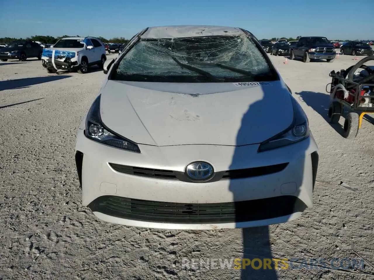 5 Photograph of a damaged car JTDKAMFU4N3157754 TOYOTA PRIUS NIGH 2022