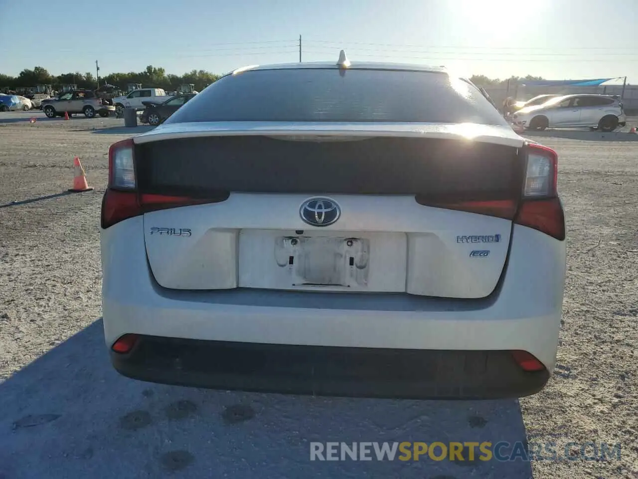 6 Photograph of a damaged car JTDKAMFU4N3157754 TOYOTA PRIUS NIGH 2022