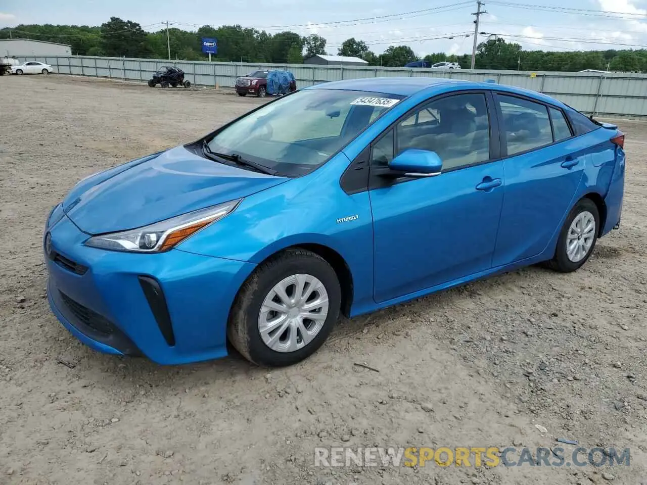 1 Photograph of a damaged car JTDKAMFU4N3159035 TOYOTA PRIUS NIGH 2022