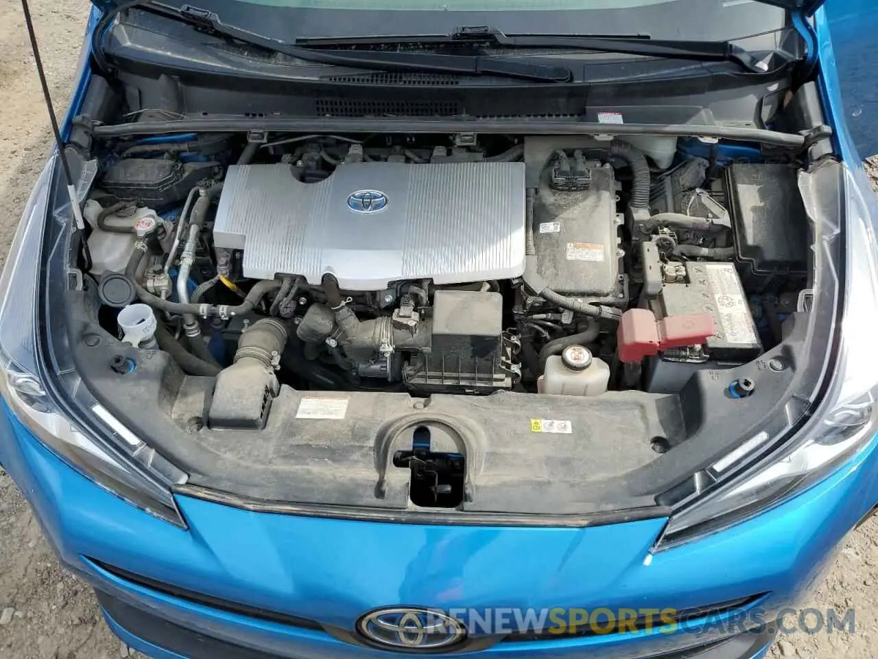 11 Photograph of a damaged car JTDKAMFU4N3159035 TOYOTA PRIUS NIGH 2022