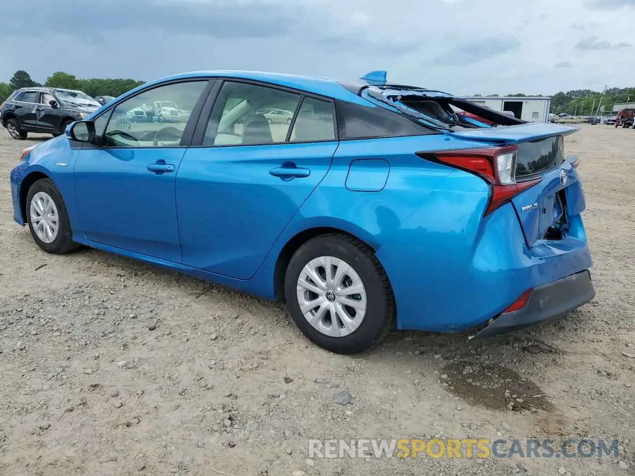 2 Photograph of a damaged car JTDKAMFU4N3159035 TOYOTA PRIUS NIGH 2022