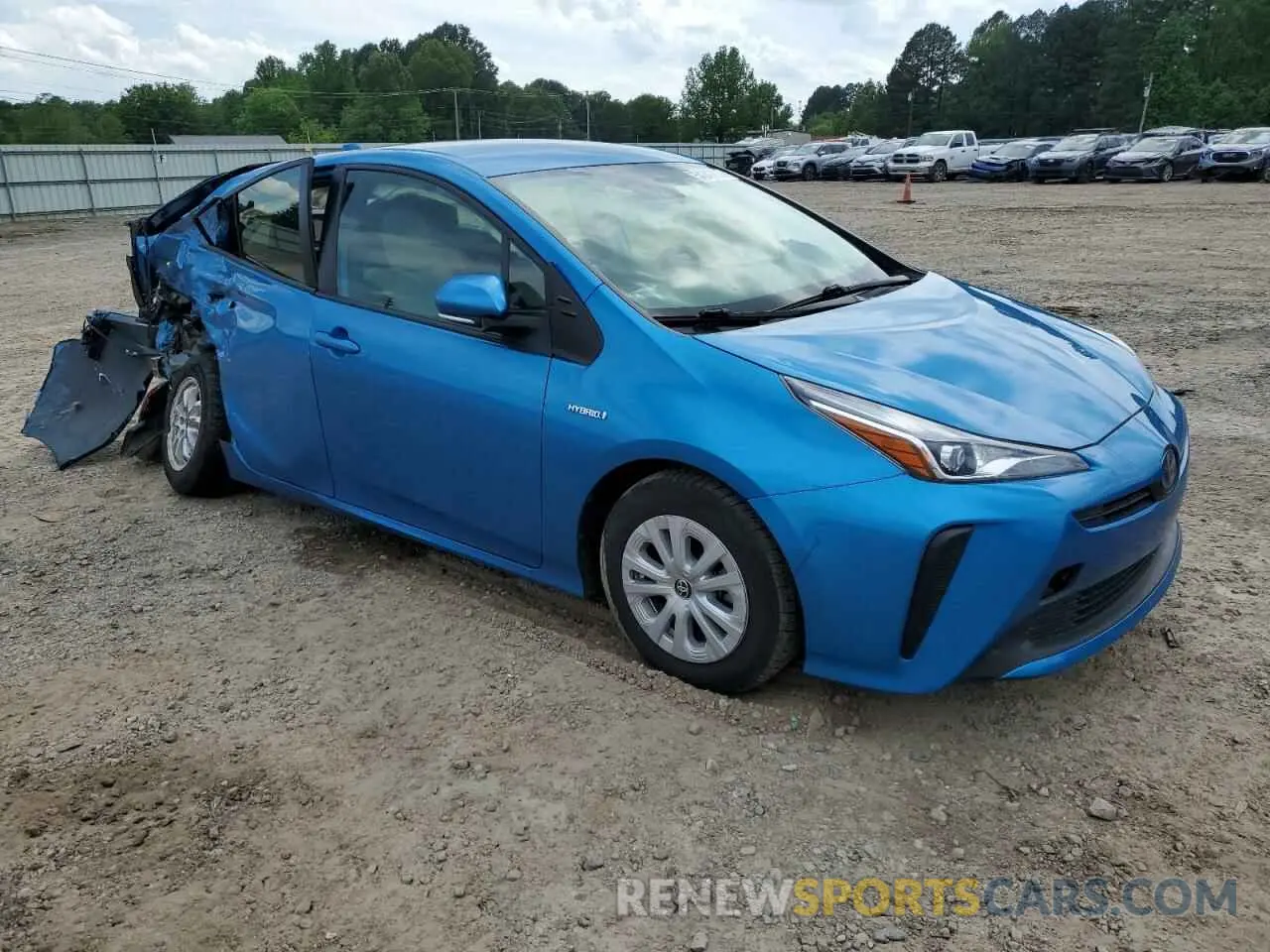 4 Photograph of a damaged car JTDKAMFU4N3159035 TOYOTA PRIUS NIGH 2022