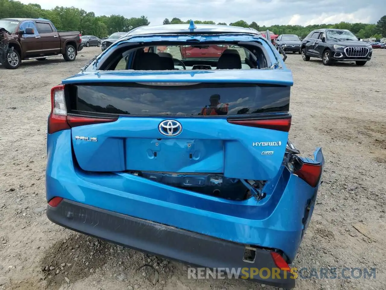 6 Photograph of a damaged car JTDKAMFU4N3159035 TOYOTA PRIUS NIGH 2022