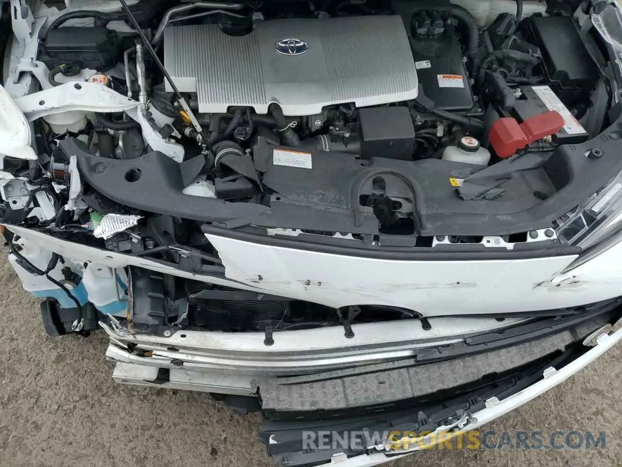 11 Photograph of a damaged car JTDKAMFU4N3164249 TOYOTA PRIUS NIGH 2022