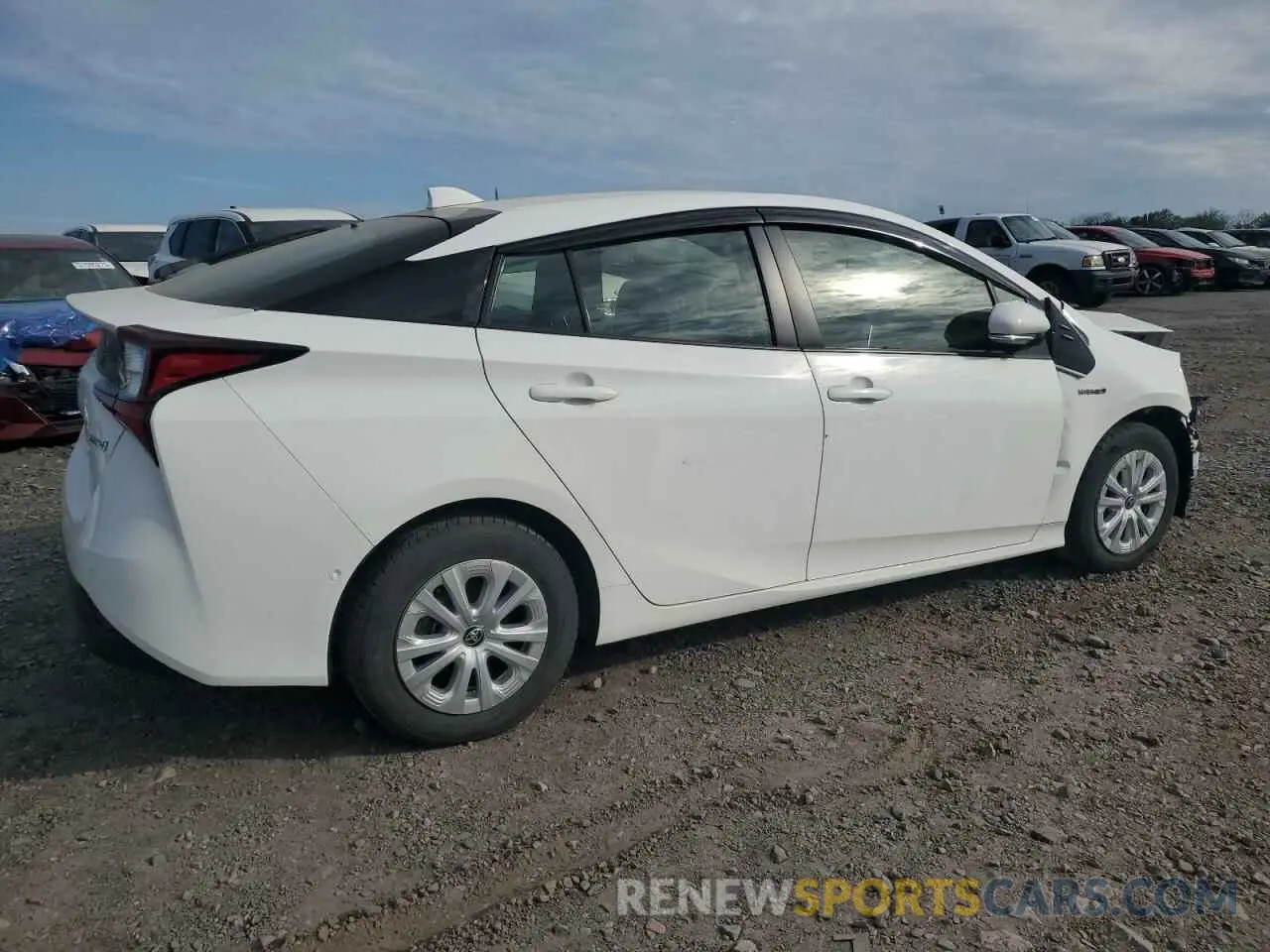 3 Photograph of a damaged car JTDKAMFU4N3164249 TOYOTA PRIUS NIGH 2022