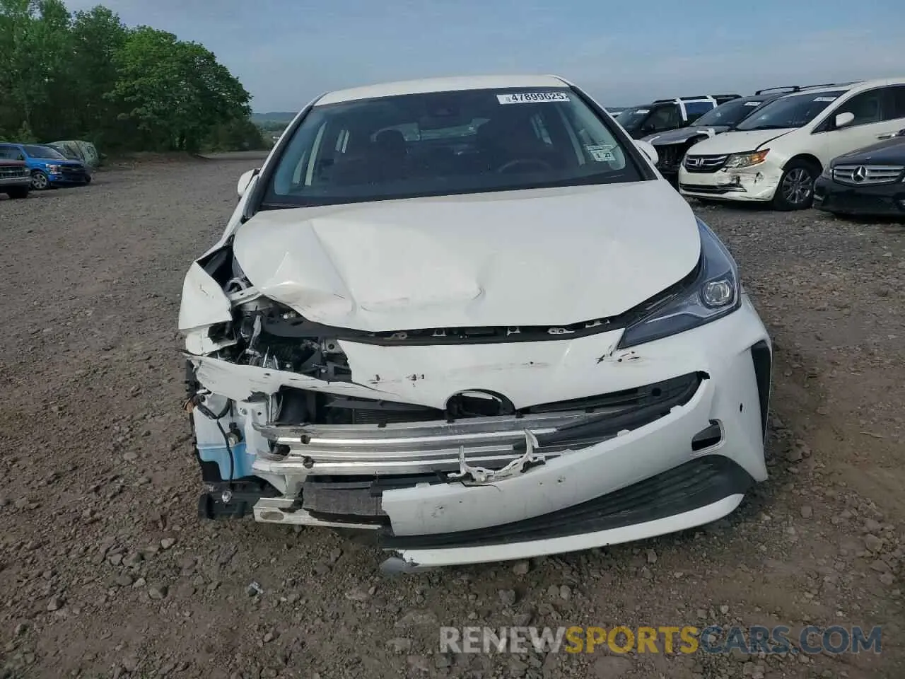 5 Photograph of a damaged car JTDKAMFU4N3164249 TOYOTA PRIUS NIGH 2022