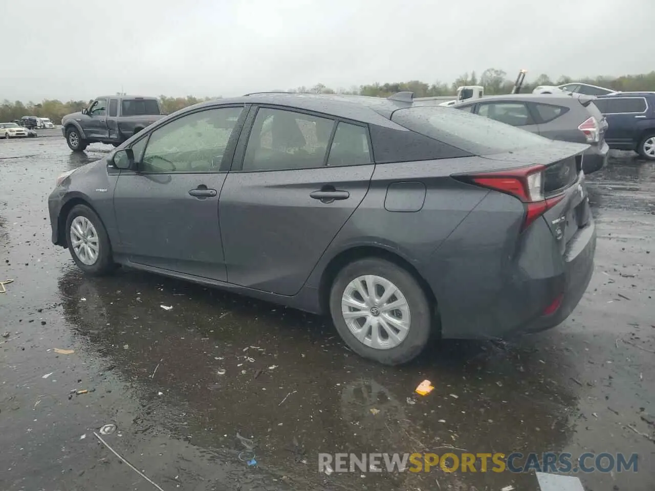2 Photograph of a damaged car JTDKAMFU4N3171332 TOYOTA PRIUS NIGH 2022