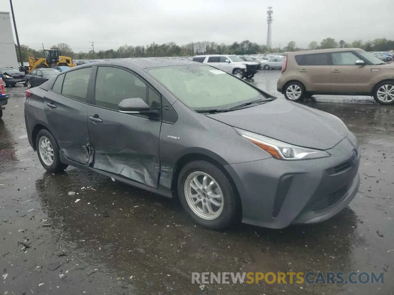 4 Photograph of a damaged car JTDKAMFU4N3171332 TOYOTA PRIUS NIGH 2022