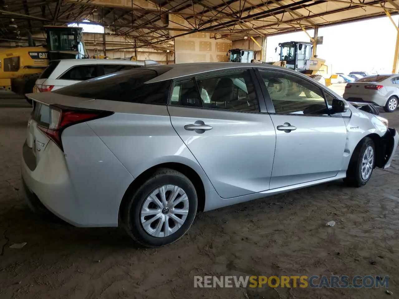 3 Photograph of a damaged car JTDKAMFU4N3174635 TOYOTA PRIUS NIGH 2022