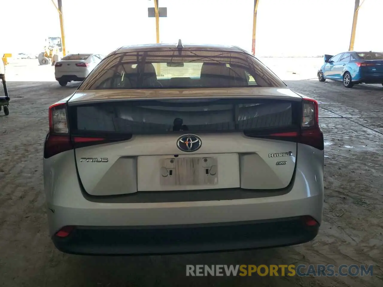6 Photograph of a damaged car JTDKAMFU4N3174635 TOYOTA PRIUS NIGH 2022