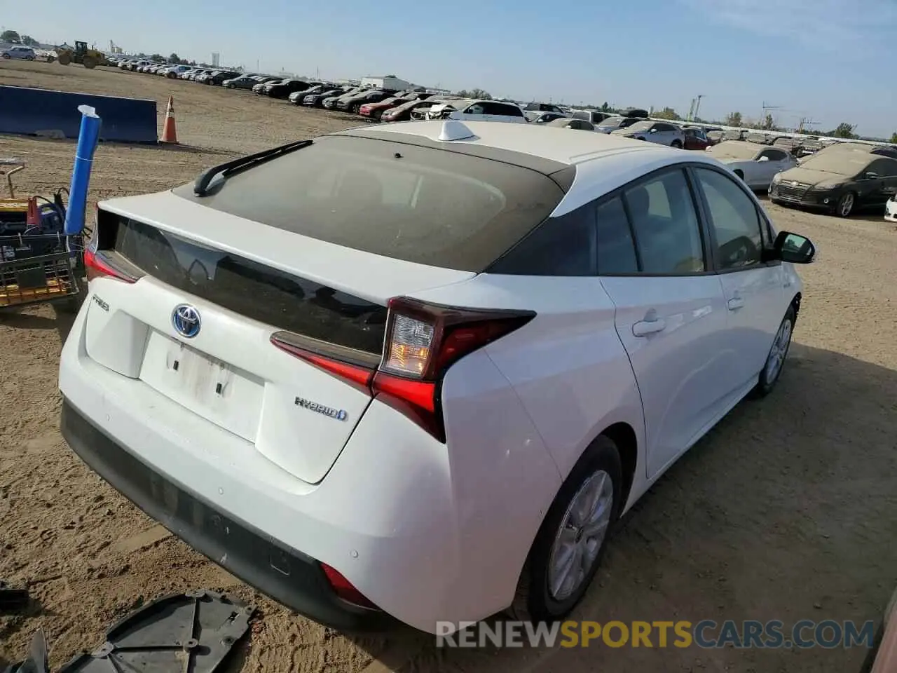 3 Photograph of a damaged car JTDKAMFU4N3181942 TOYOTA PRIUS NIGH 2022