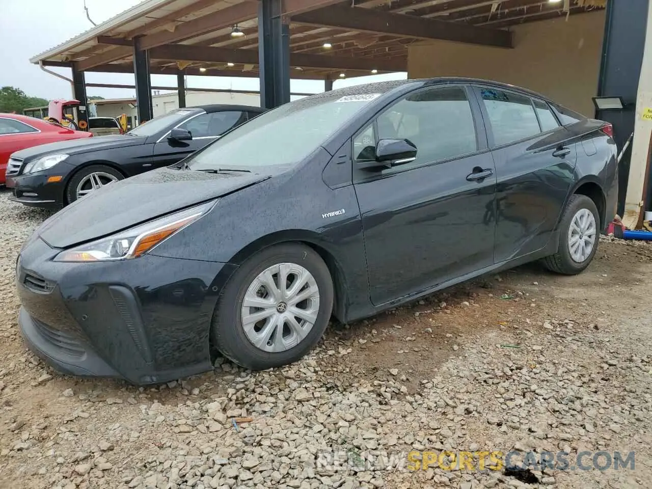 1 Photograph of a damaged car JTDKAMFU4N3186736 TOYOTA PRIUS NIGH 2022