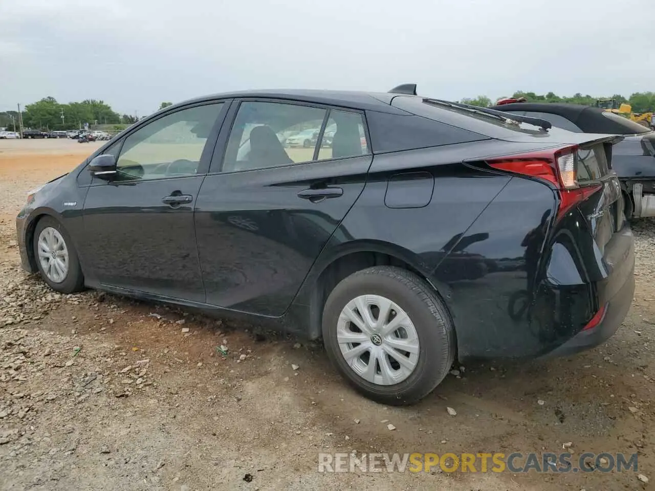 2 Photograph of a damaged car JTDKAMFU4N3186736 TOYOTA PRIUS NIGH 2022