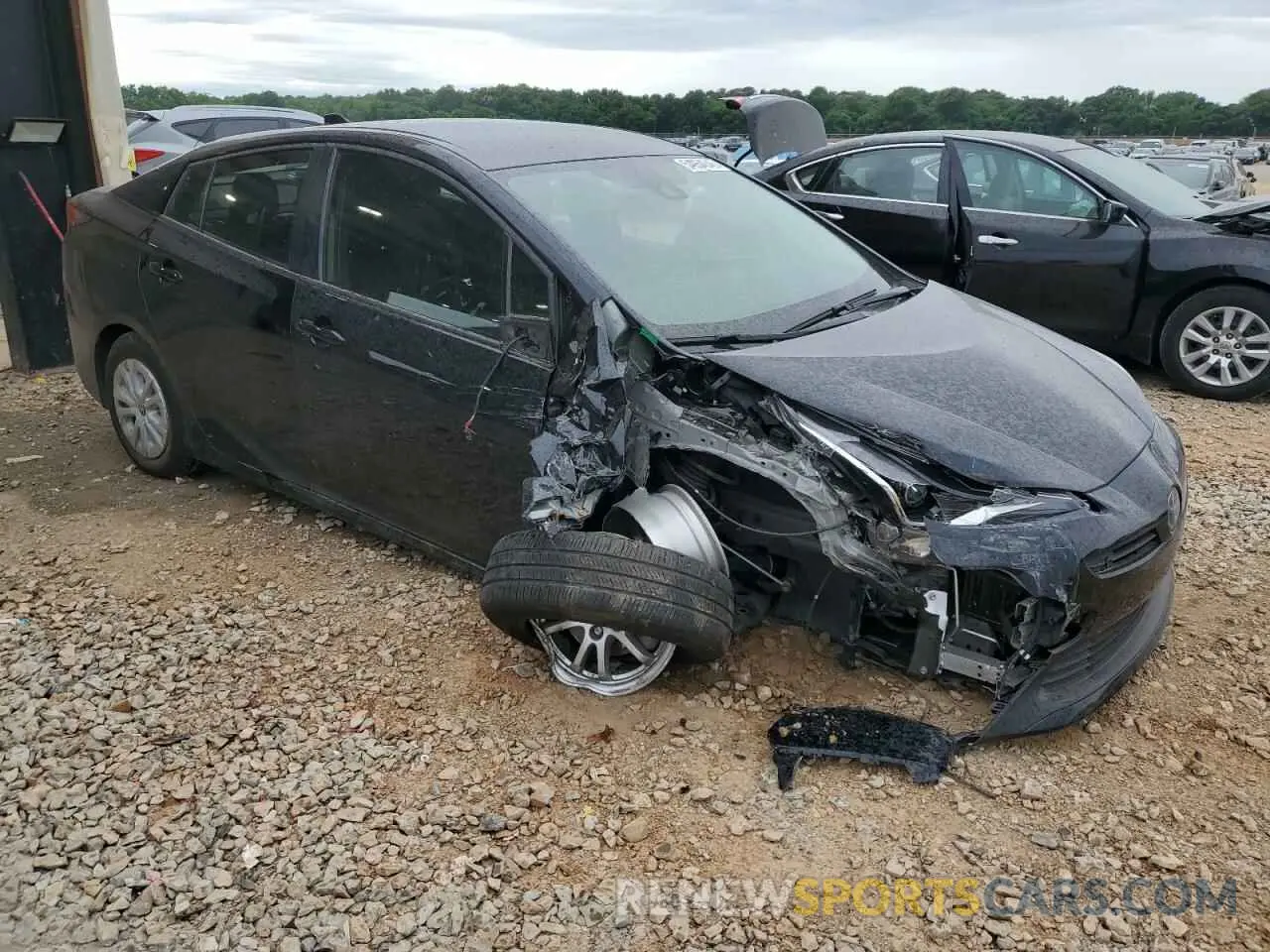 4 Photograph of a damaged car JTDKAMFU4N3186736 TOYOTA PRIUS NIGH 2022