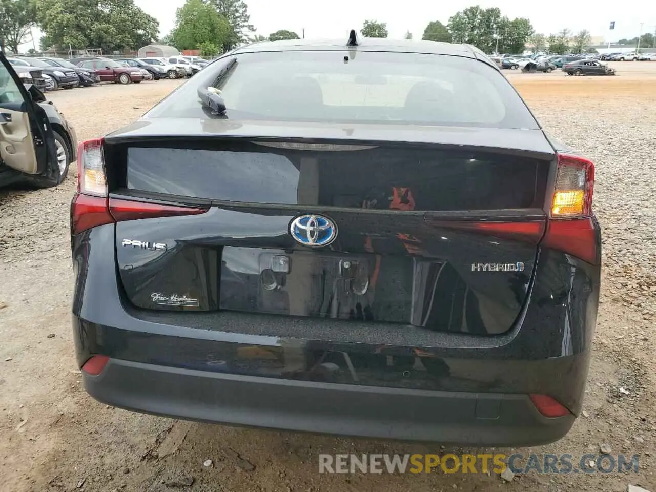 6 Photograph of a damaged car JTDKAMFU4N3186736 TOYOTA PRIUS NIGH 2022
