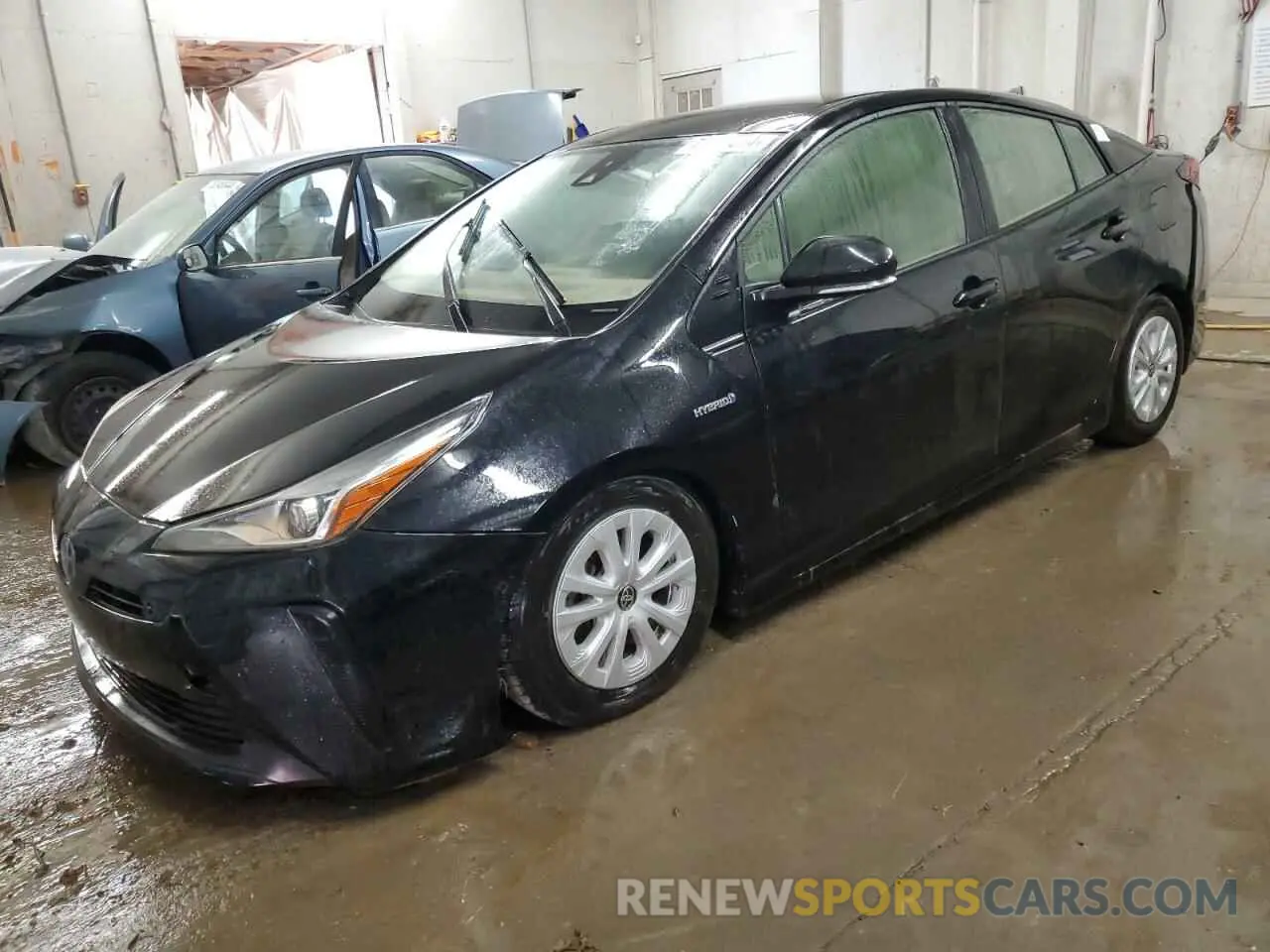 1 Photograph of a damaged car JTDKAMFU4N3189863 TOYOTA PRIUS NIGH 2022
