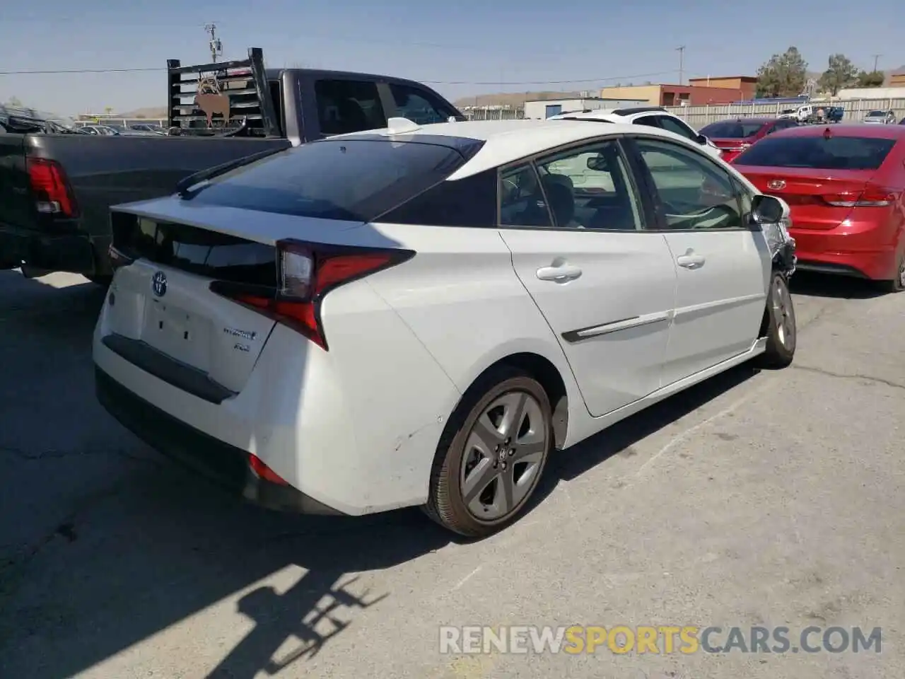 4 Photograph of a damaged car JTDKAMFU5N3158640 TOYOTA PRIUS NIGH 2022