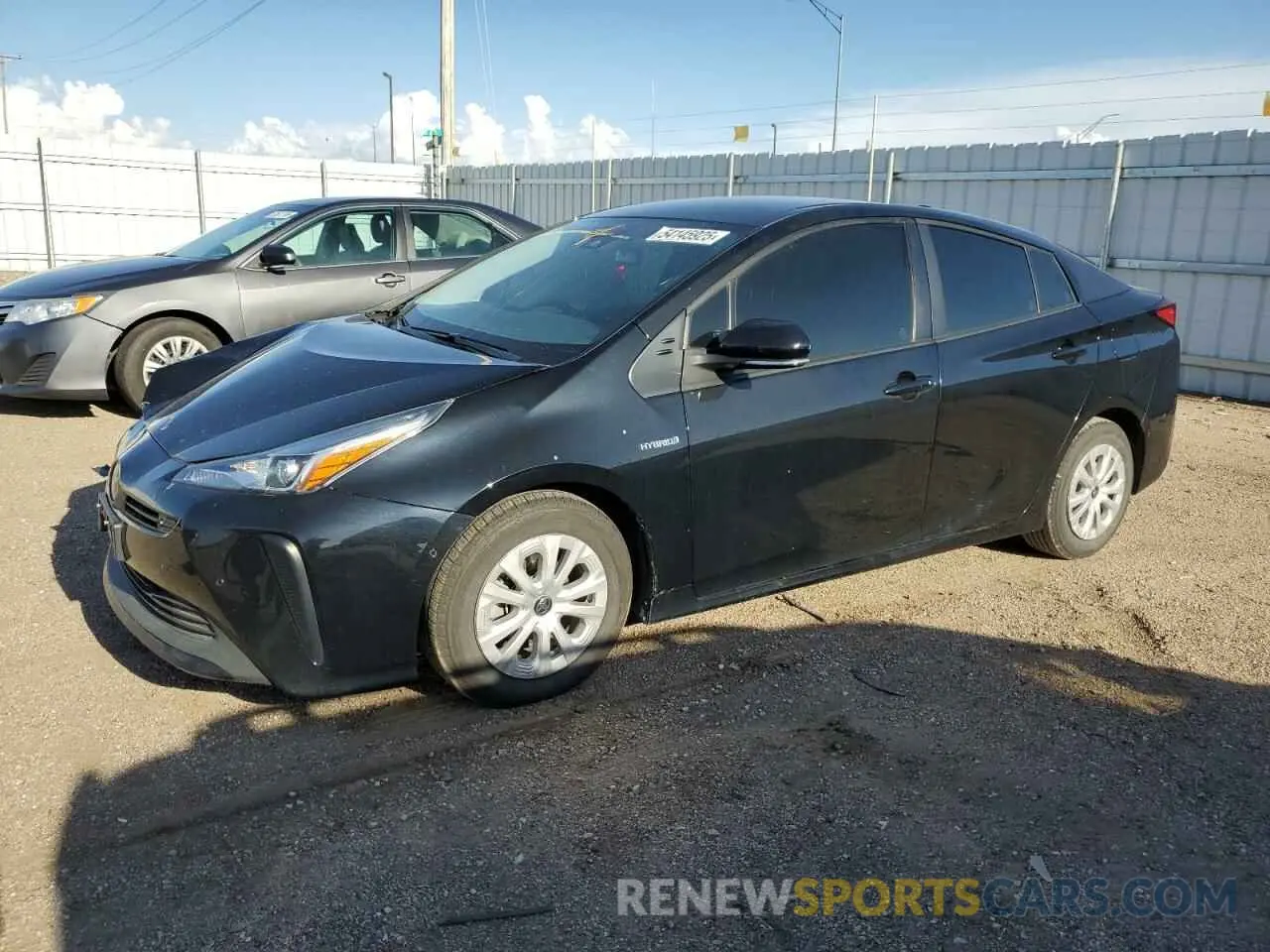 1 Photograph of a damaged car JTDKAMFU5N3164874 TOYOTA PRIUS NIGH 2022