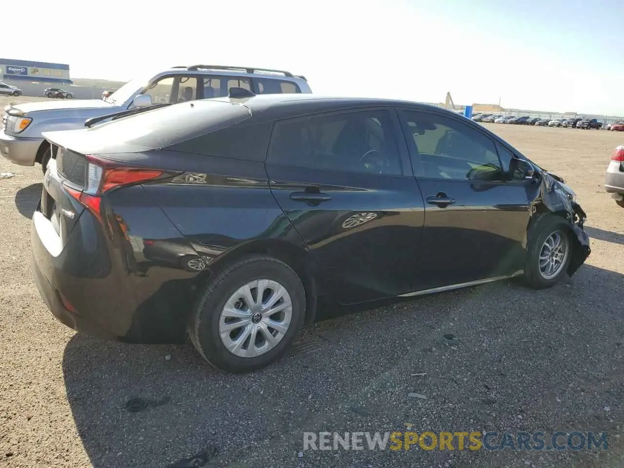 3 Photograph of a damaged car JTDKAMFU5N3164874 TOYOTA PRIUS NIGH 2022