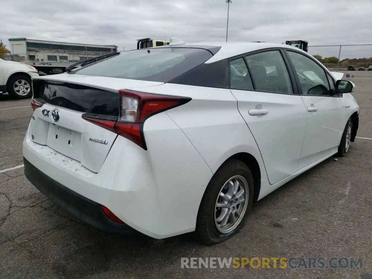 4 Photograph of a damaged car JTDKAMFU5N3164891 TOYOTA PRIUS NIGH 2022