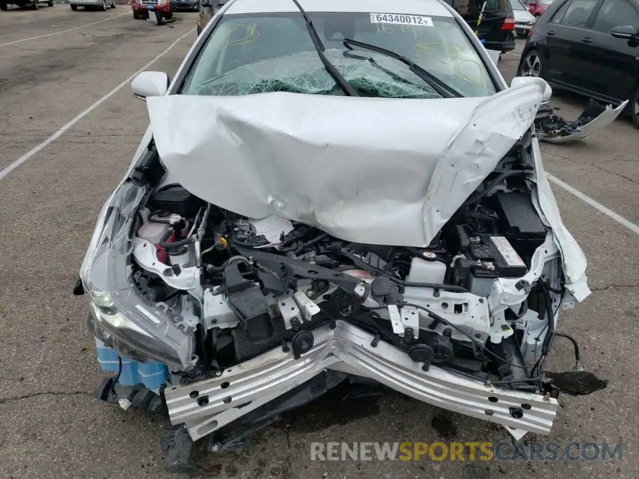 9 Photograph of a damaged car JTDKAMFU5N3164891 TOYOTA PRIUS NIGH 2022