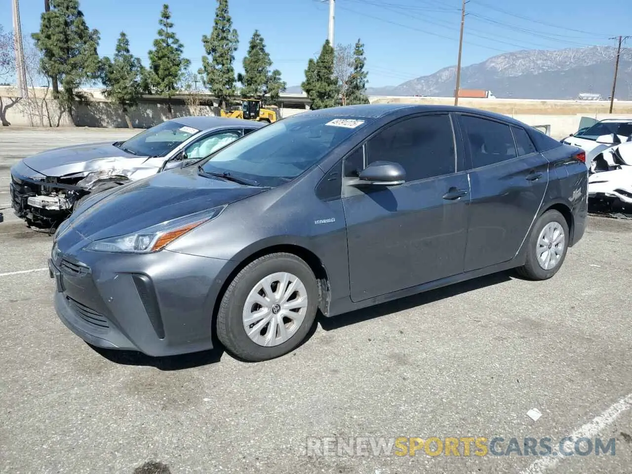 1 Photograph of a damaged car JTDKAMFU5N3165944 TOYOTA PRIUS NIGH 2022