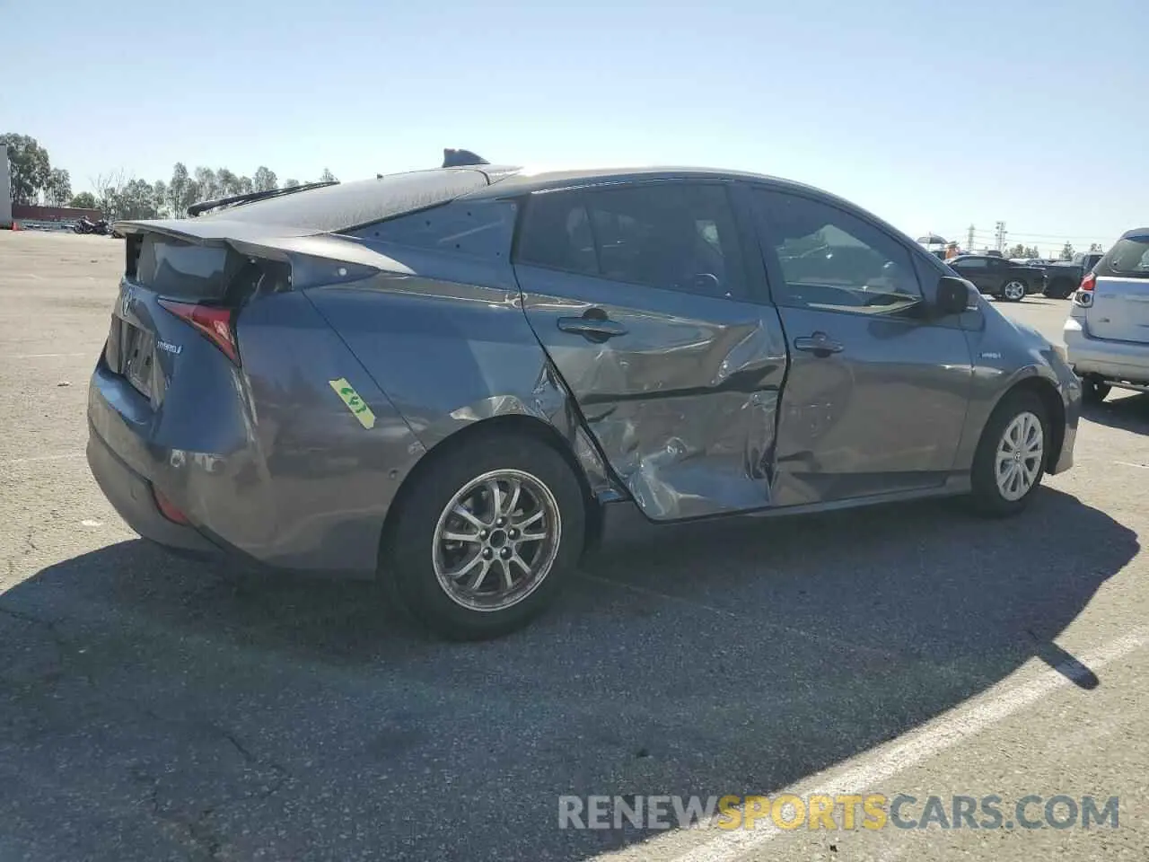 3 Photograph of a damaged car JTDKAMFU5N3165944 TOYOTA PRIUS NIGH 2022