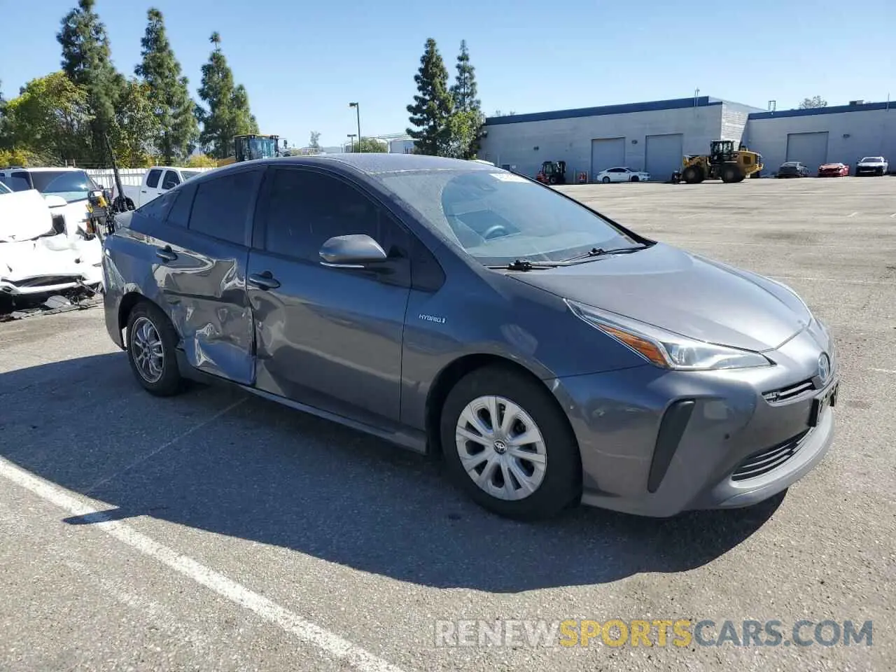4 Photograph of a damaged car JTDKAMFU5N3165944 TOYOTA PRIUS NIGH 2022