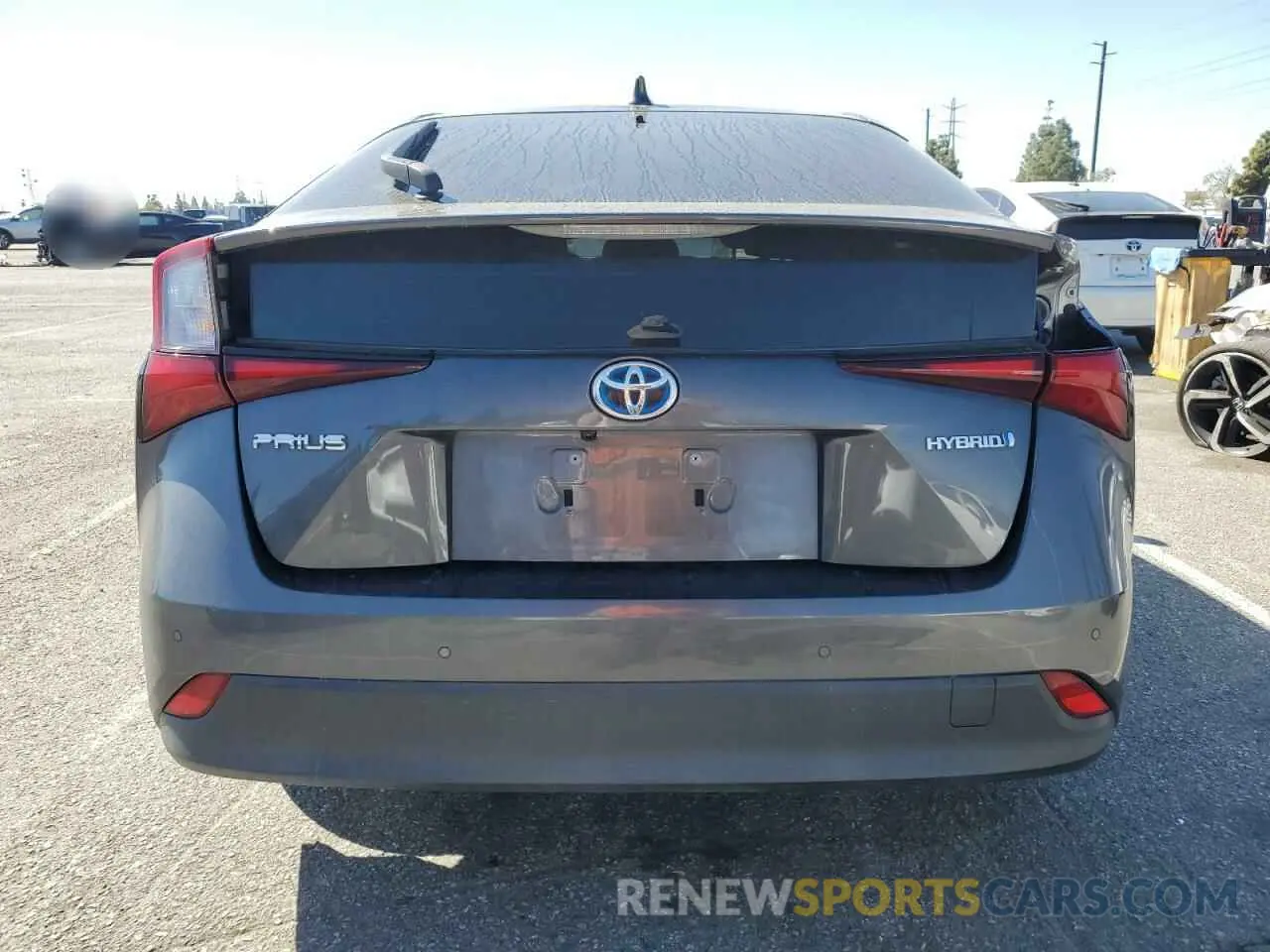 6 Photograph of a damaged car JTDKAMFU5N3165944 TOYOTA PRIUS NIGH 2022