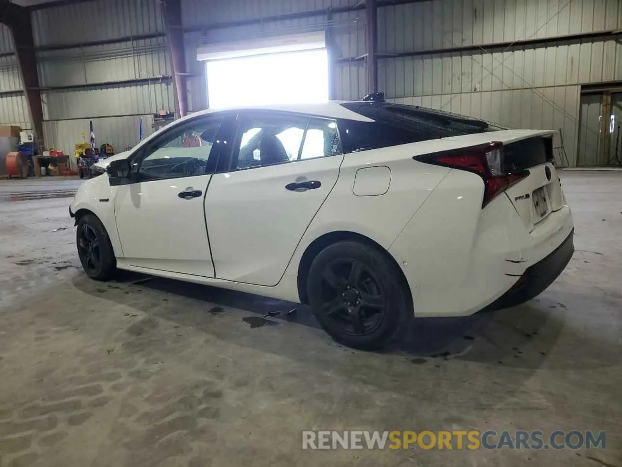 2 Photograph of a damaged car JTDKAMFU5N3176412 TOYOTA PRIUS NIGH 2022