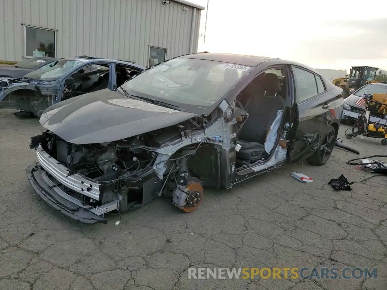 1 Photograph of a damaged car JTDKAMFU5N3178936 TOYOTA PRIUS NIGH 2022