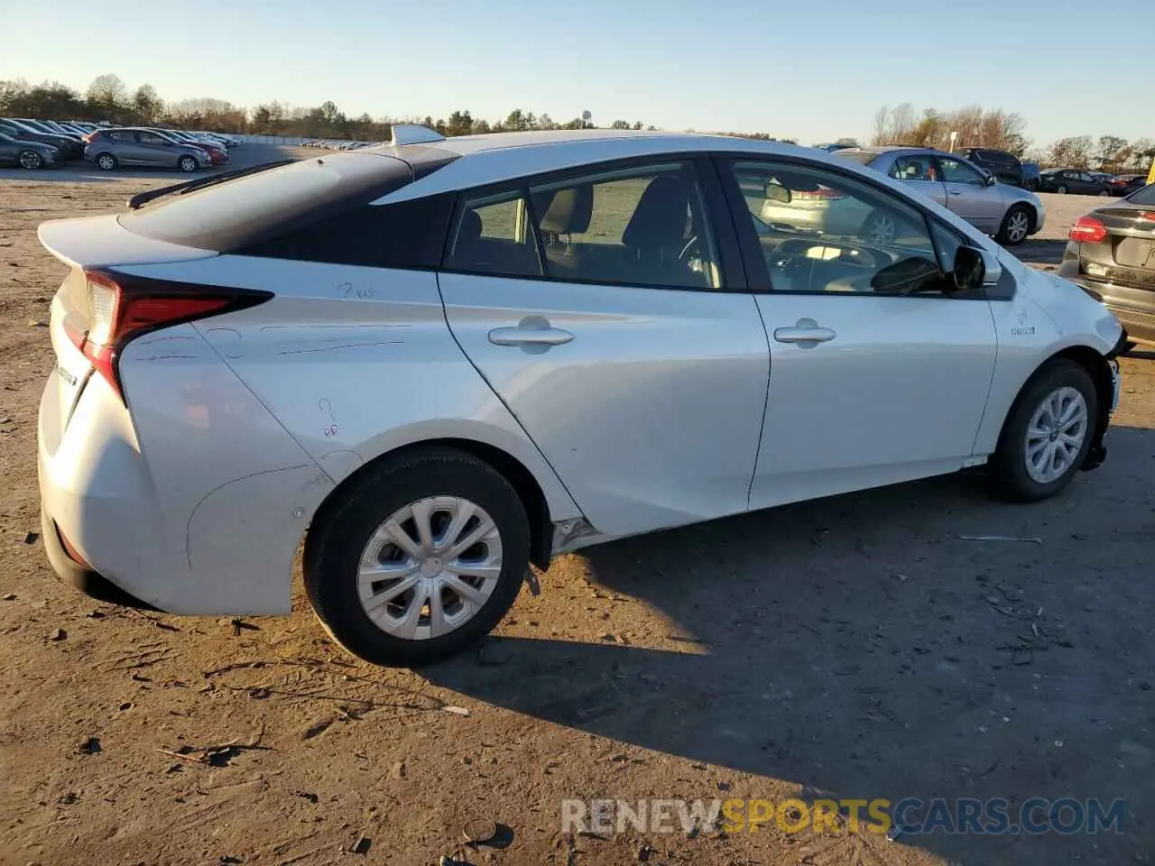 3 Photograph of a damaged car JTDKAMFU5N3185210 TOYOTA PRIUS NIGH 2022