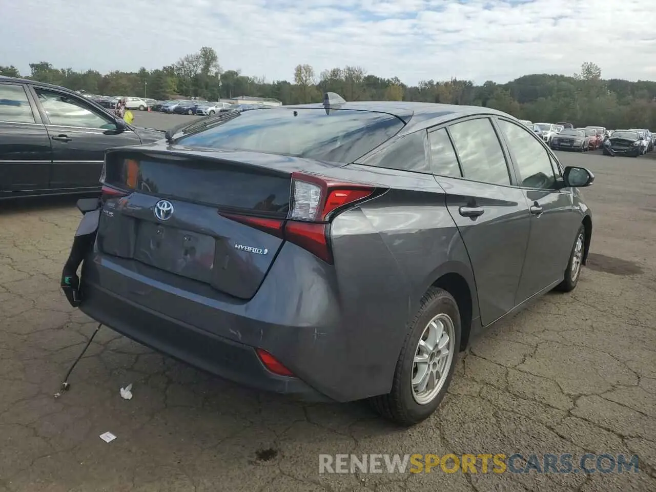 3 Photograph of a damaged car JTDKAMFU5N3185479 TOYOTA PRIUS NIGH 2022