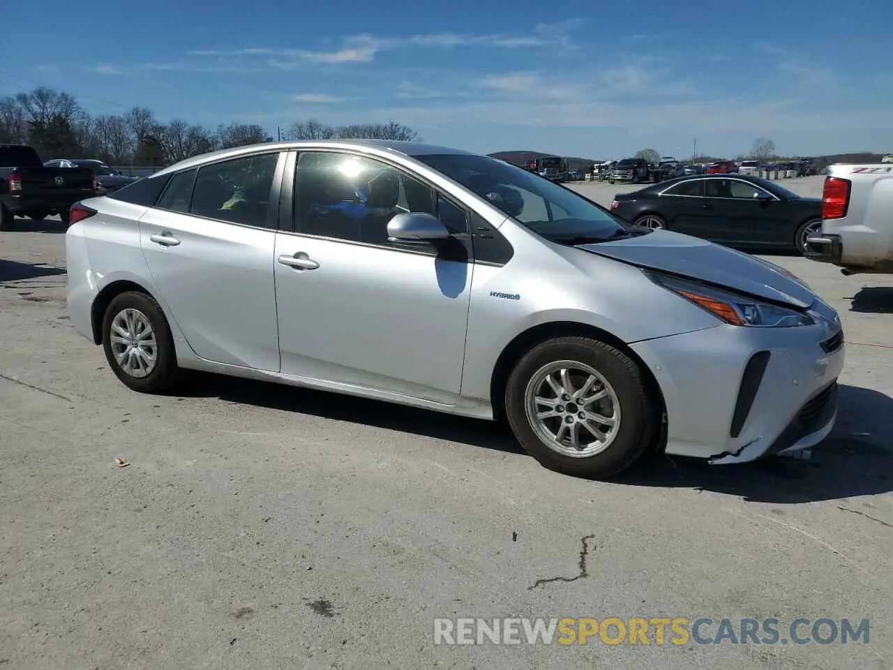 4 Photograph of a damaged car JTDKAMFU6N3160946 TOYOTA PRIUS NIGH 2022