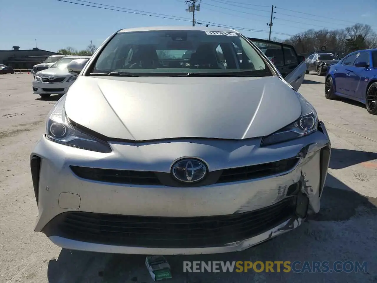 5 Photograph of a damaged car JTDKAMFU6N3160946 TOYOTA PRIUS NIGH 2022