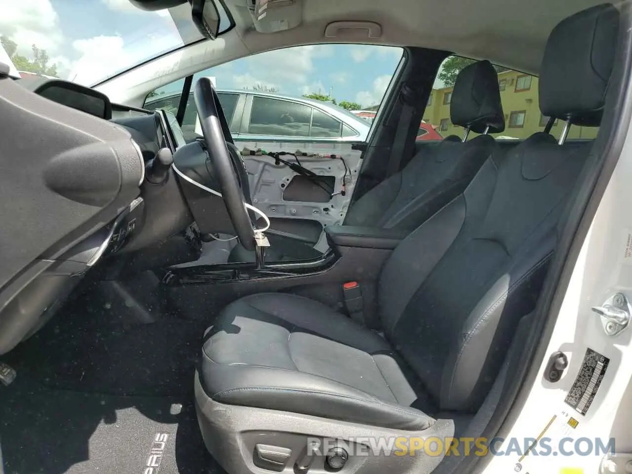 7 Photograph of a damaged car JTDKAMFU6N3161241 TOYOTA PRIUS NIGH 2022