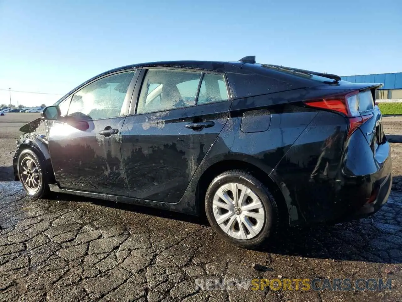 2 Photograph of a damaged car JTDKAMFU6N3161384 TOYOTA PRIUS NIGH 2022
