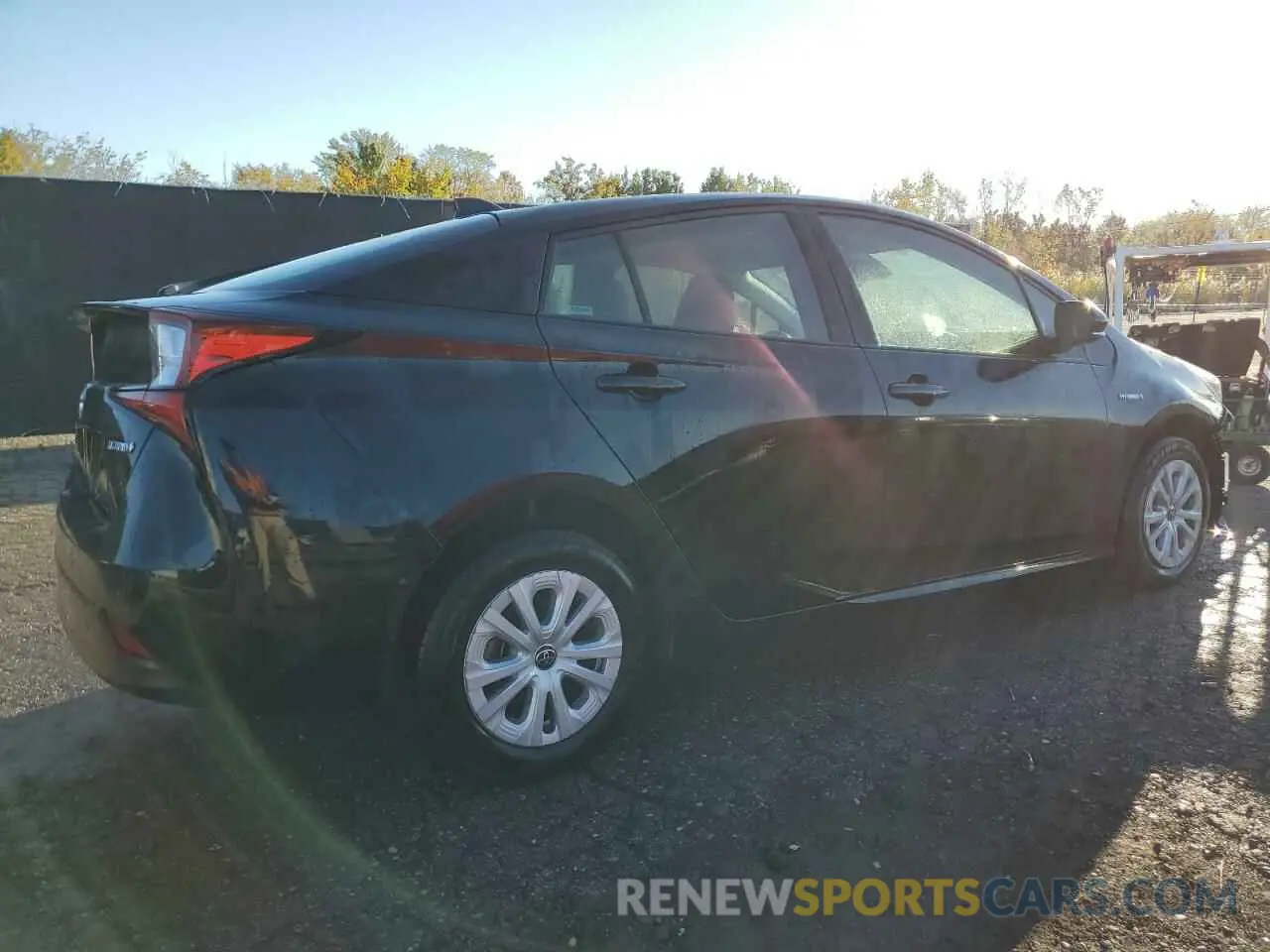 3 Photograph of a damaged car JTDKAMFU6N3161384 TOYOTA PRIUS NIGH 2022