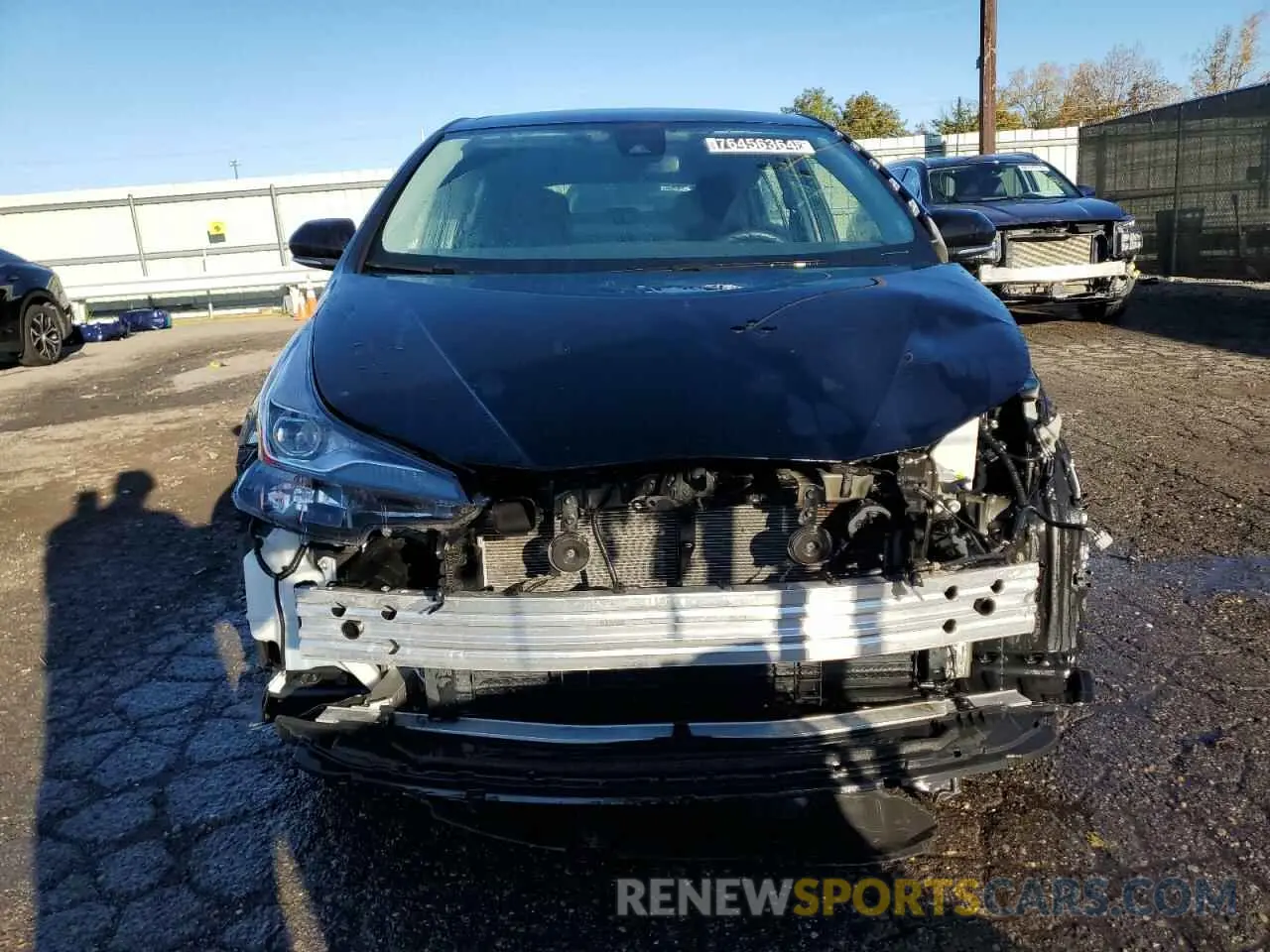 5 Photograph of a damaged car JTDKAMFU6N3161384 TOYOTA PRIUS NIGH 2022
