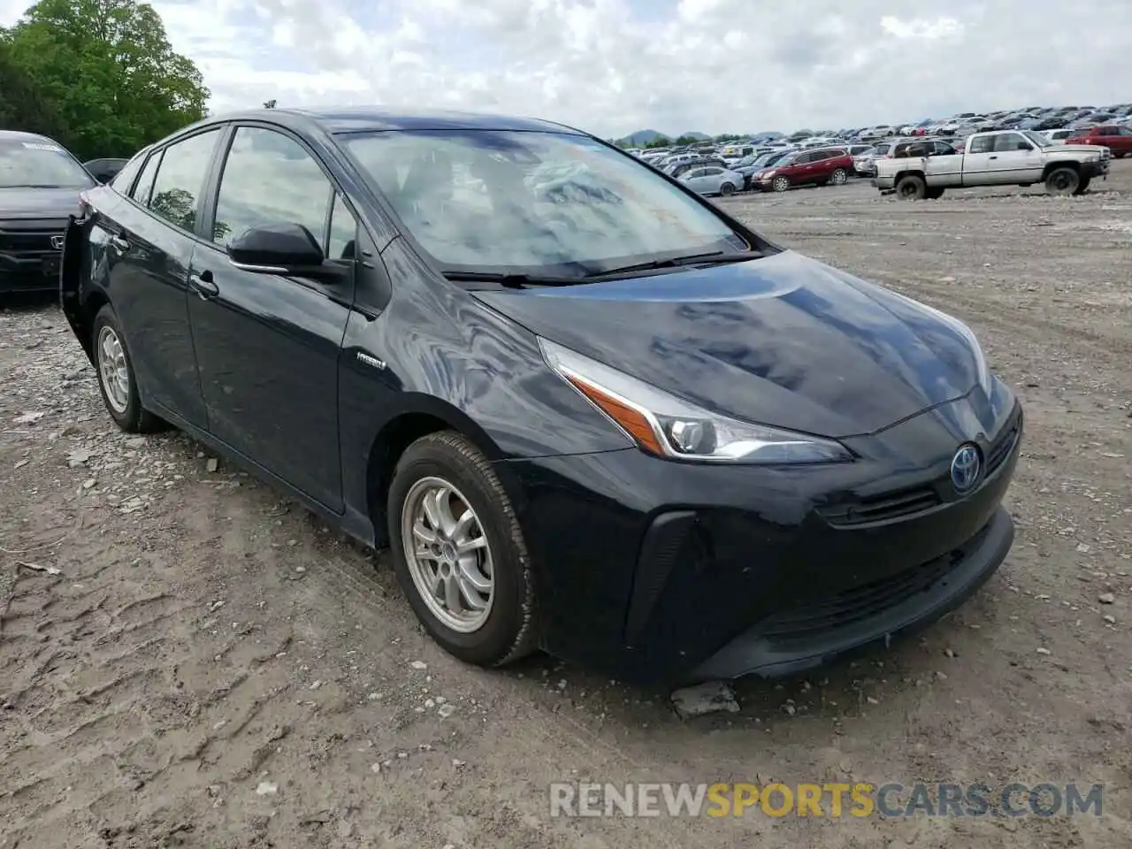 1 Photograph of a damaged car JTDKAMFU6N3163832 TOYOTA PRIUS NIGH 2022