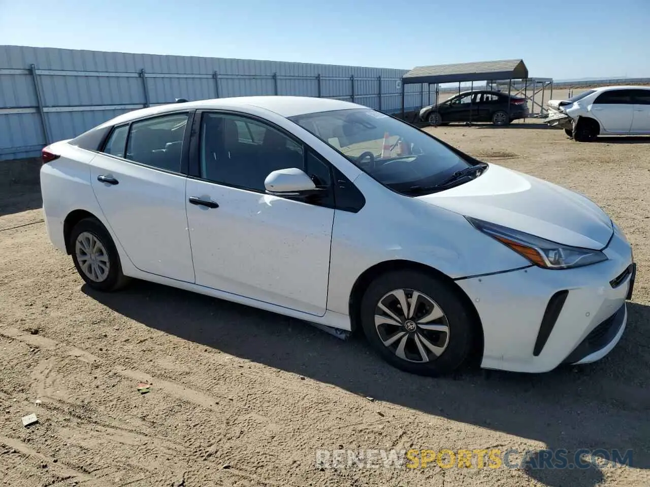 4 Photograph of a damaged car JTDKAMFU6N3173339 TOYOTA PRIUS NIGH 2022