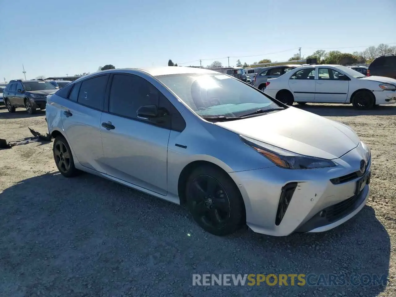 4 Photograph of a damaged car JTDKAMFU6N3174068 TOYOTA PRIUS NIGH 2022