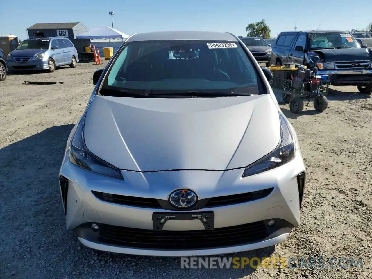 5 Photograph of a damaged car JTDKAMFU6N3174068 TOYOTA PRIUS NIGH 2022