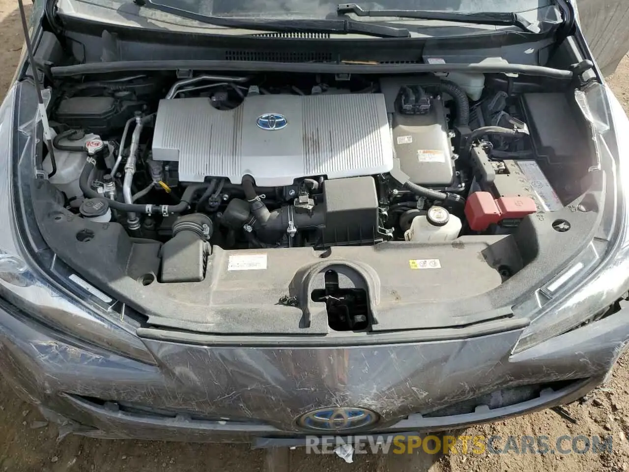 13 Photograph of a damaged car JTDKAMFU6N3176869 TOYOTA PRIUS NIGH 2022