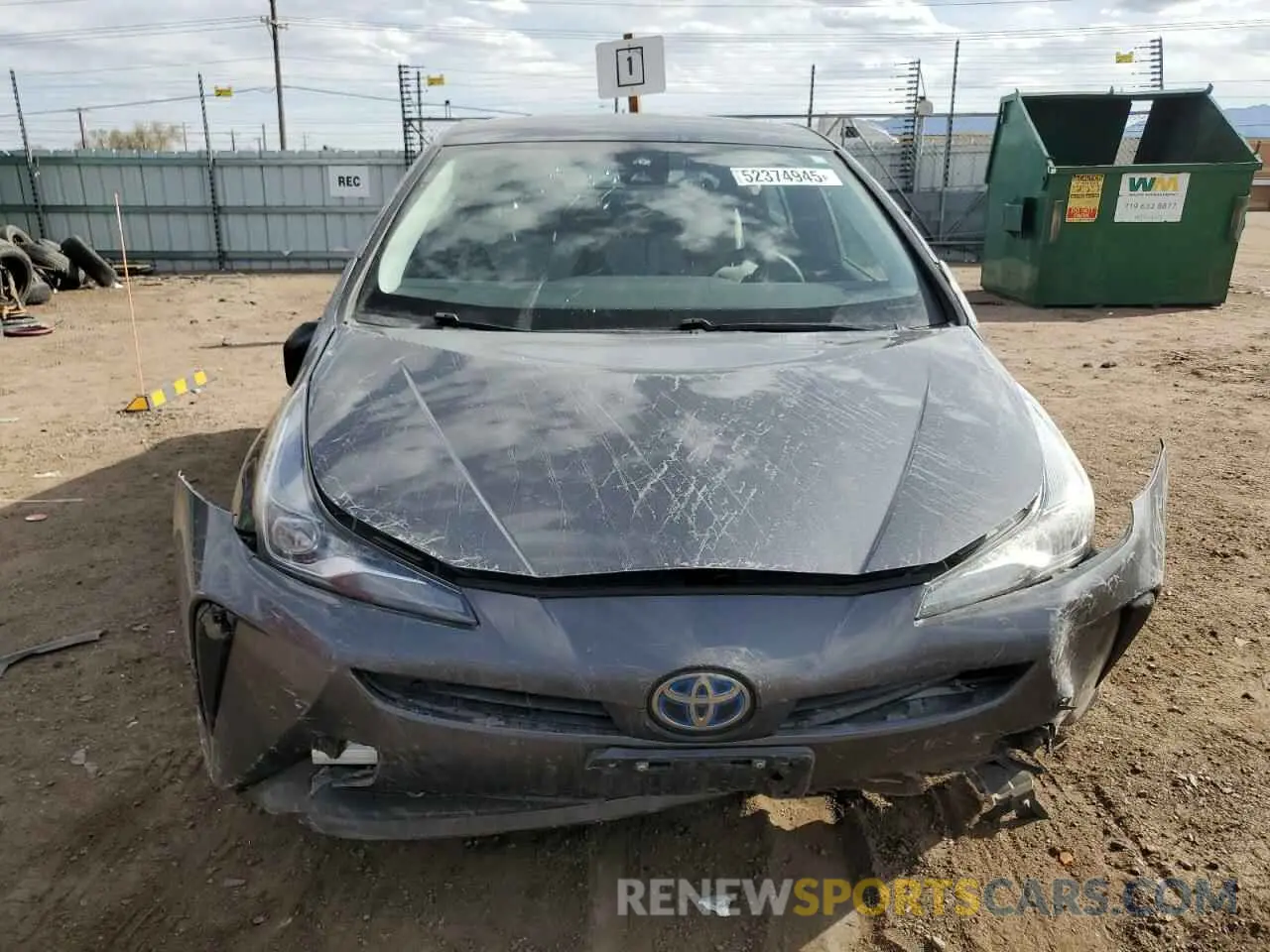5 Photograph of a damaged car JTDKAMFU6N3176869 TOYOTA PRIUS NIGH 2022