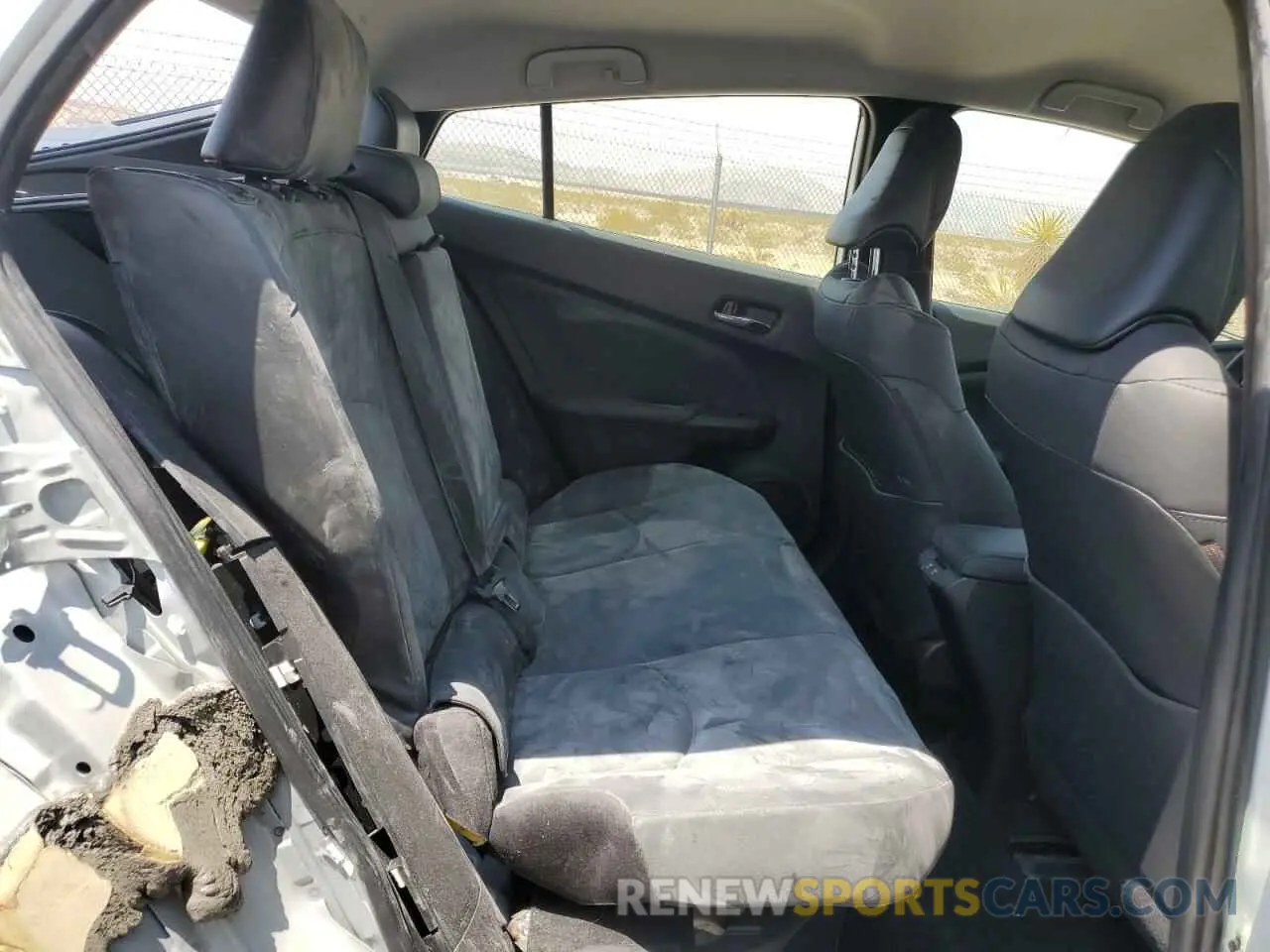 10 Photograph of a damaged car JTDKAMFU7N3156940 TOYOTA PRIUS NIGH 2022
