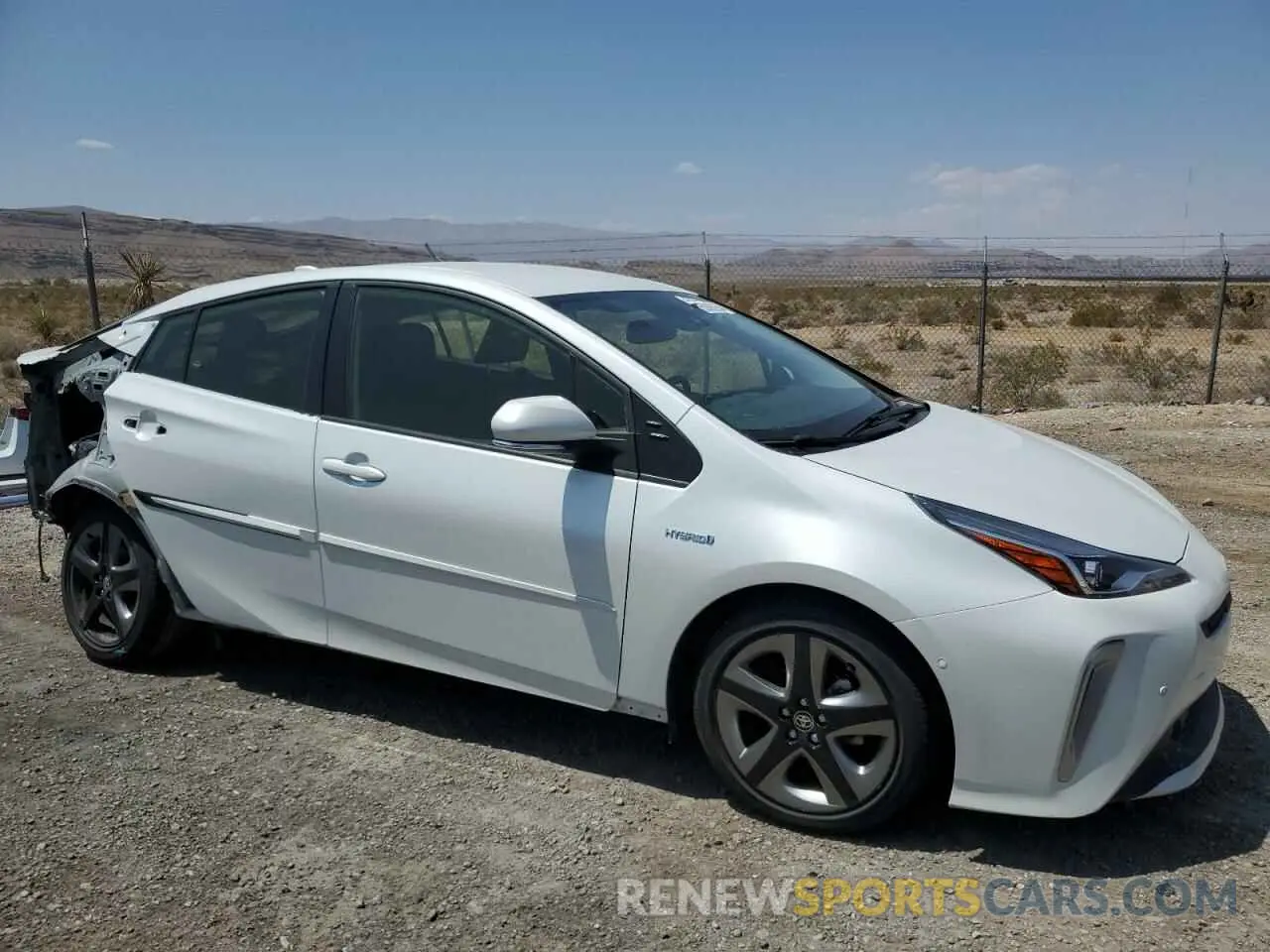 4 Photograph of a damaged car JTDKAMFU7N3156940 TOYOTA PRIUS NIGH 2022